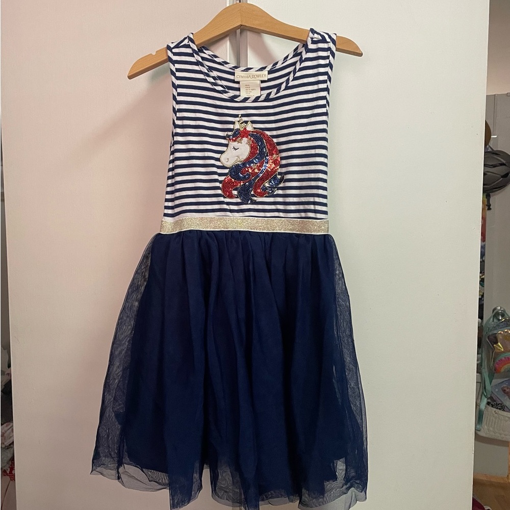 Blue Unicorn Dress